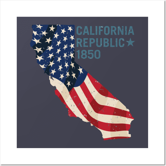 California Pride Wall Art by hobrath